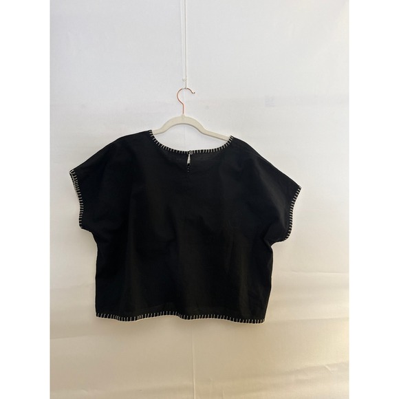 J Jill • NWT Pure Jill Kantha Hand Stitched Cotton Midi Dress Set Petite Large - Picture 8 of 11